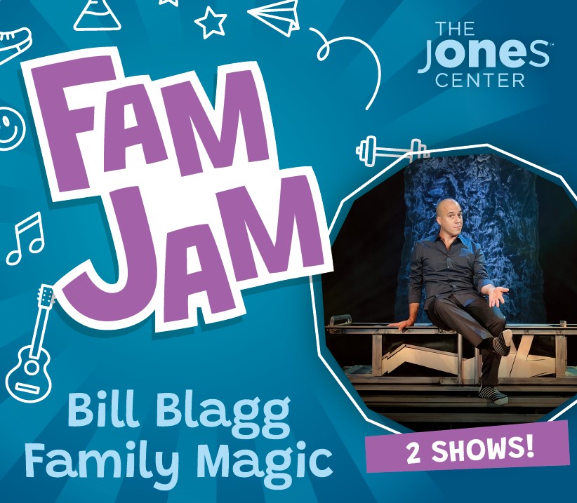 FamJam: Bill Blagg Family Magic, Saturday Oct. 26, 2 pm